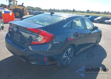 2018 Honda Civic Ex-L from USA, damaged, VIN JHMFC1F72JX041149